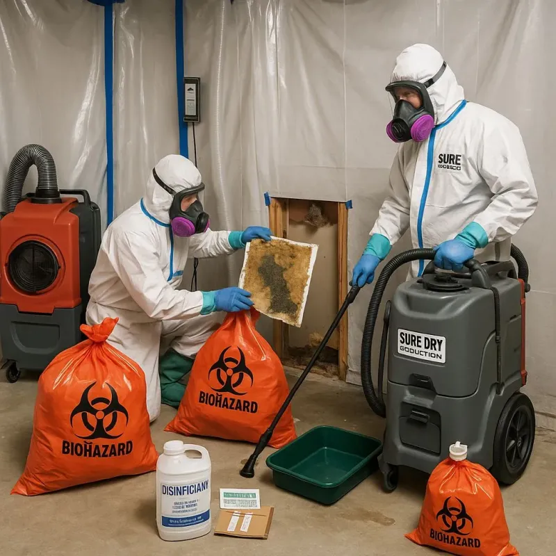 Contaminated Water Handling Protocols process in Morgan County, KY